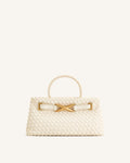 JW PEI Elora Woven Tote Bag – Vegan Leather Chic