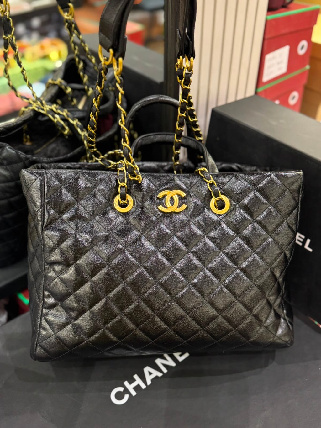 CHANEL Large Coco Allure Shopping Tote
