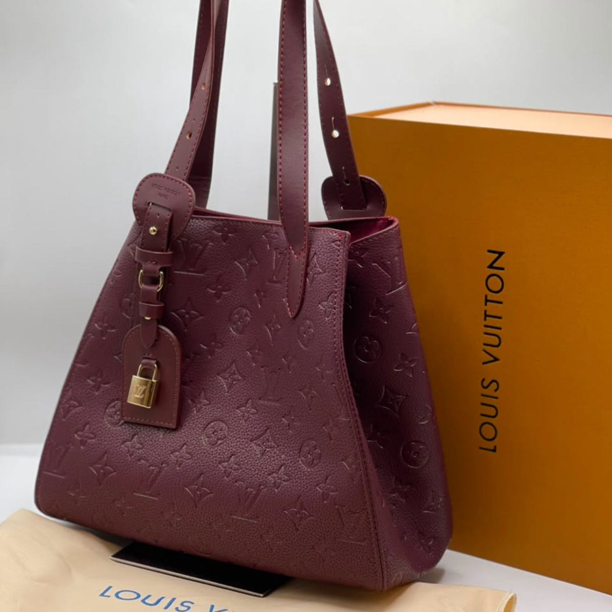 Louis Vuitton All In One PM – Black Calfskin Leather