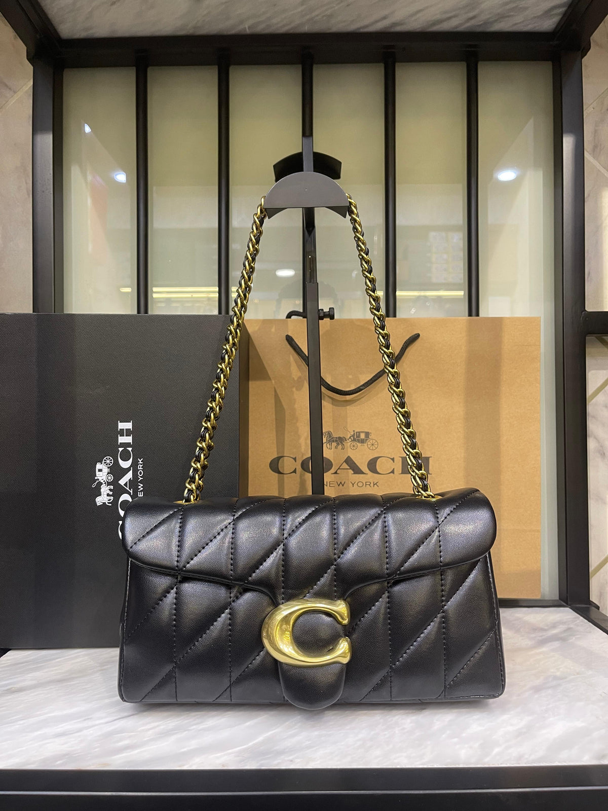 COACH Tabby 26 Pillow Quilted Shoulder Bag