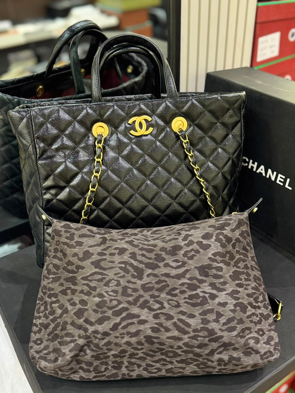 CHANEL Large Coco Allure Shopping Tote