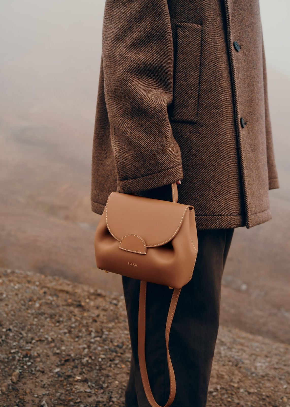 POLÈNE Numéro Un Nano – Structured Crossbody Icon