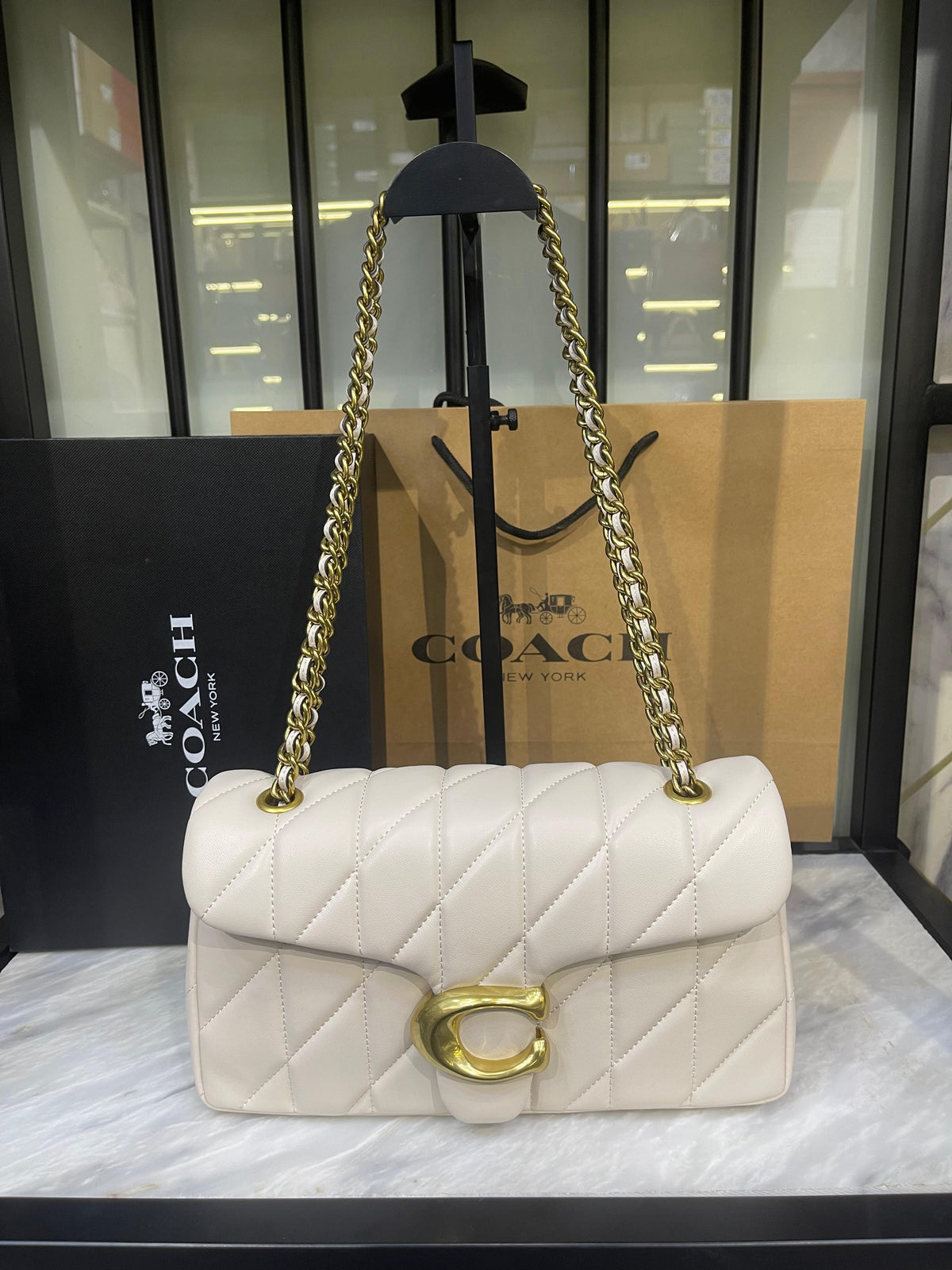 COACH Tabby 26 Pillow Quilted Shoulder Bag