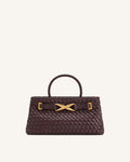 JW PEI Elora Woven Tote Bag – Vegan Leather Chic