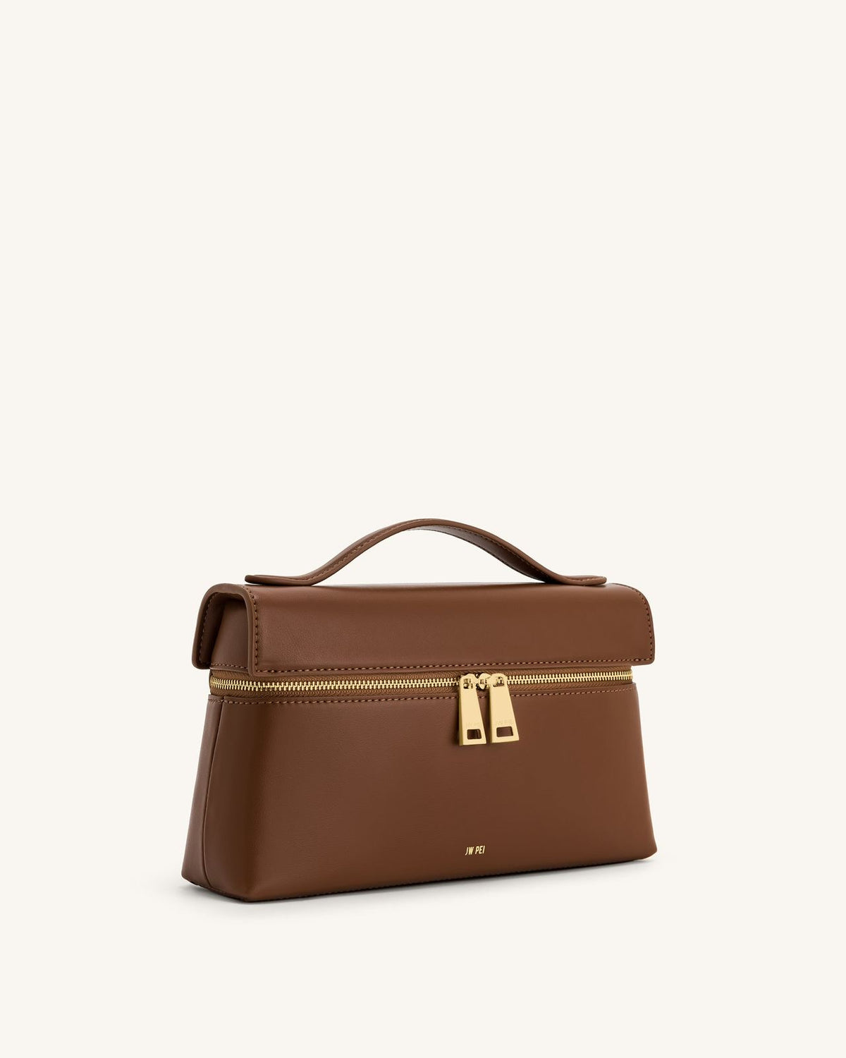JW PEI Thea Top Handle Bag – Structured Vegan Leather Crossbody
