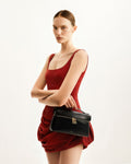 JW PEI Thea Top Handle Bag – Structured Vegan Leather Crossbody