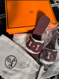 Hermès Aloha Slides – Chaîne d’Ancre Cut-Out Strap