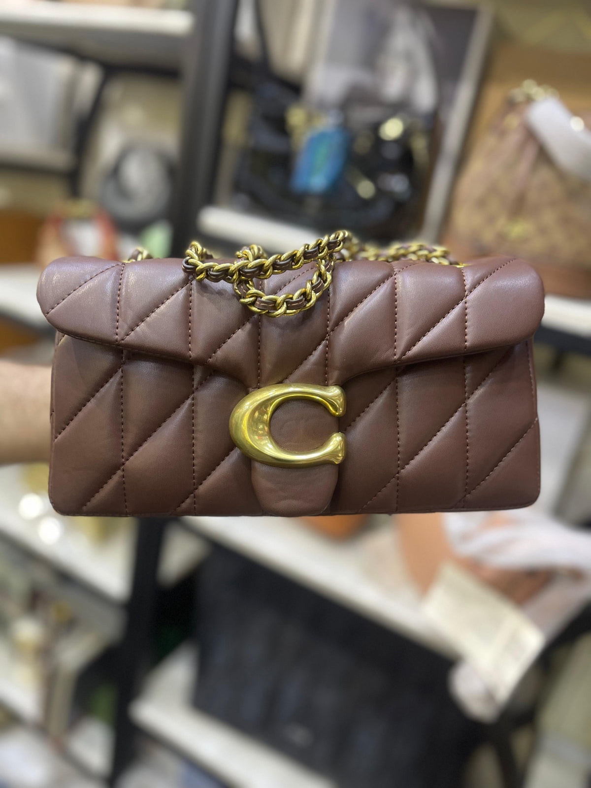 COACH Tabby 26 Pillow Quilted Shoulder Bag