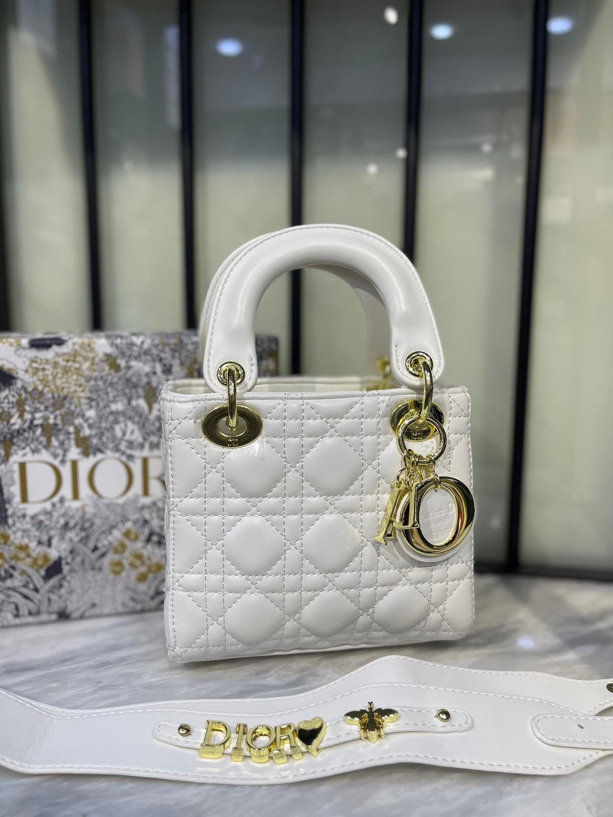 Christian Dior Lady Dior Mini Handbag