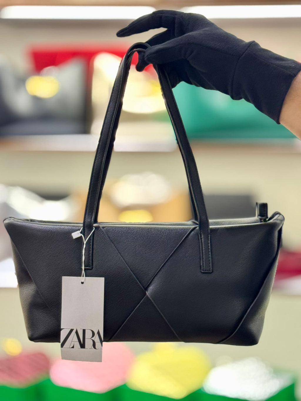 ZARA Soft PU Tote Bag