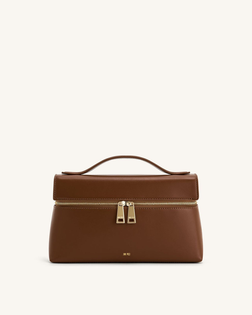 JW PEI Thea Top Handle Bag – Structured Vegan Leather Crossbody