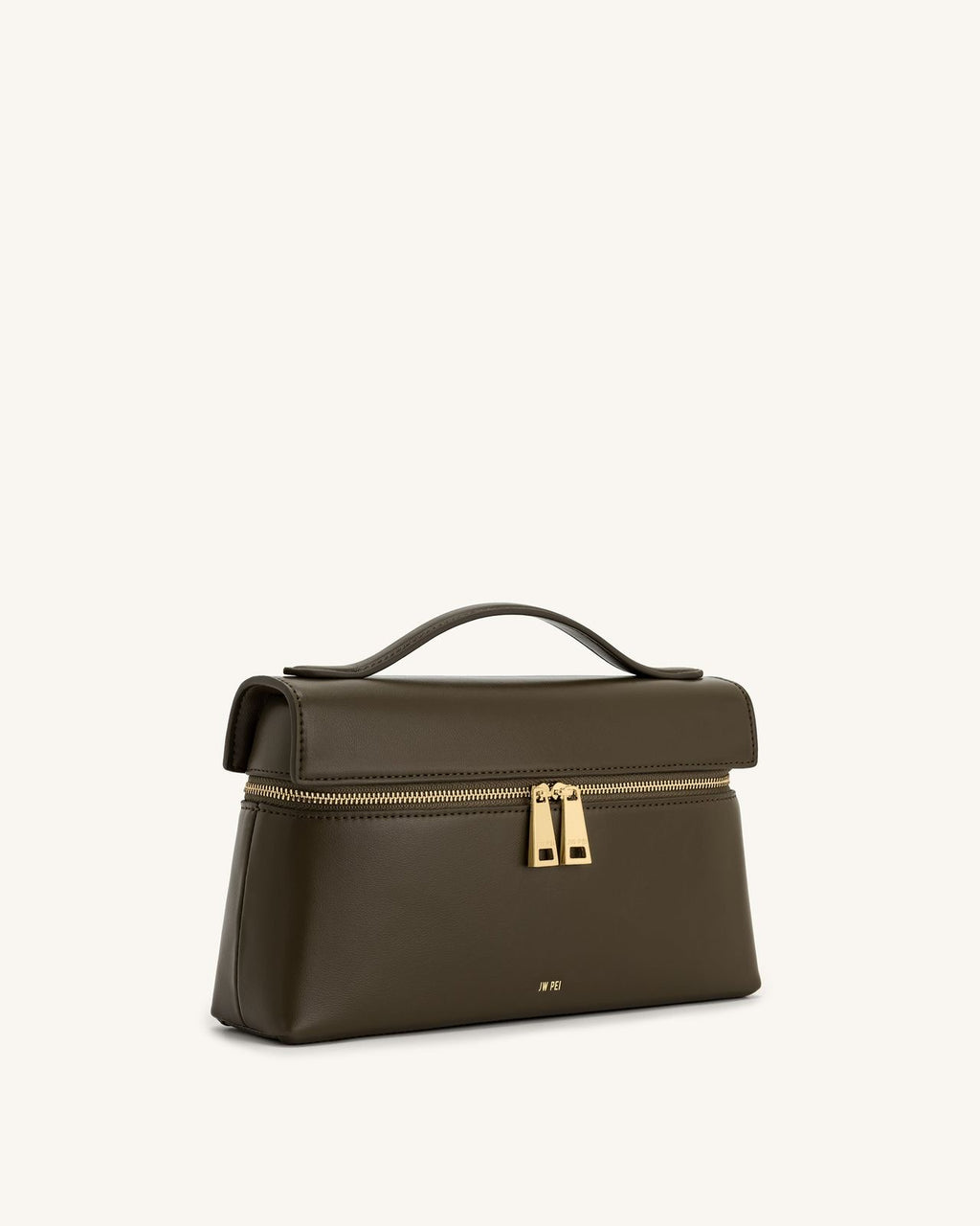 JW PEI Thea Top Handle Bag – Structured Vegan Leather Crossbody