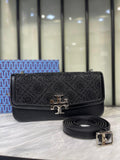 Tory Burch Small Eleanor Rectangular Bag – Crystal Monogram Chic
