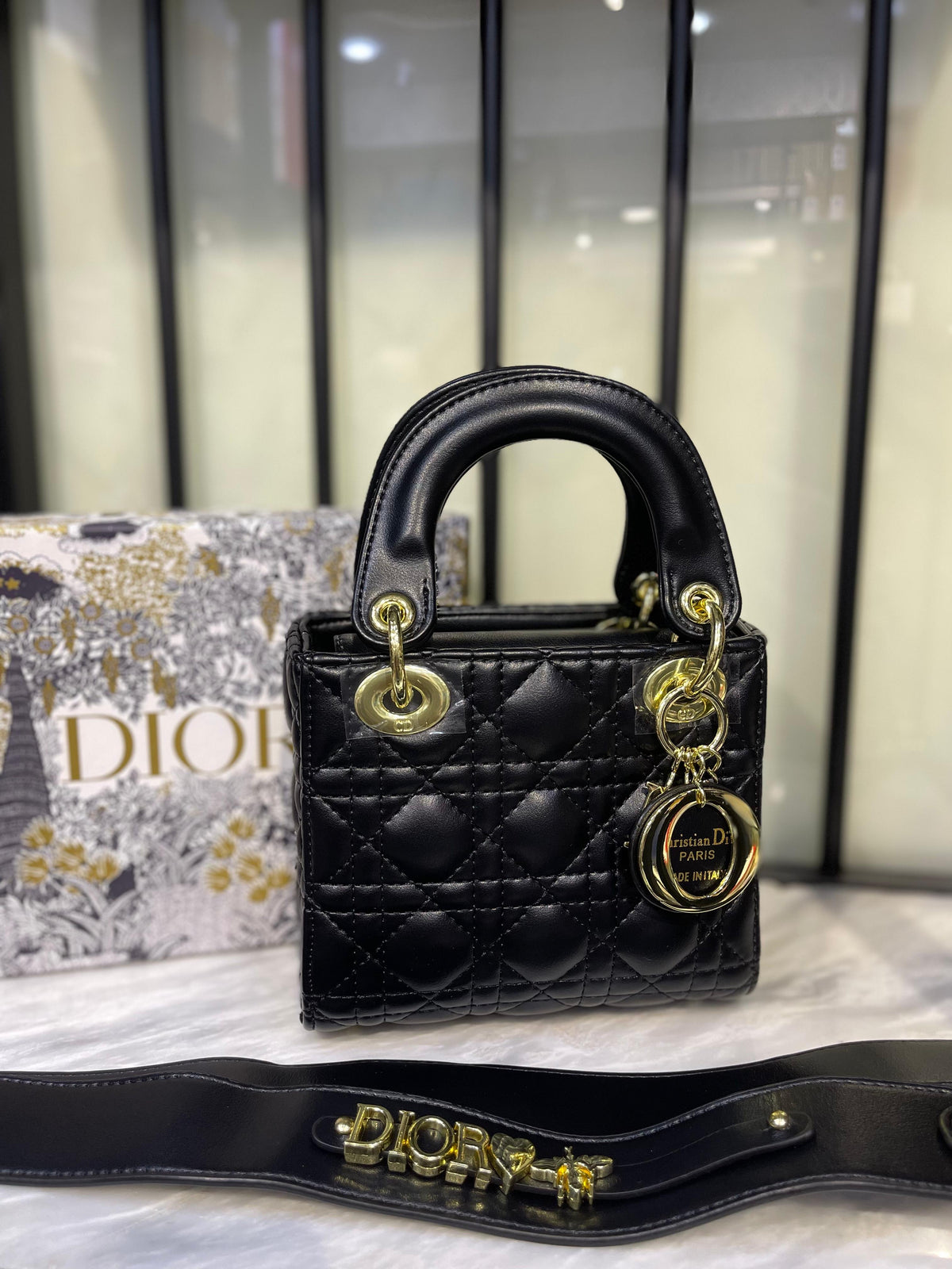 Christian Dior Lady Dior Mini Handbag