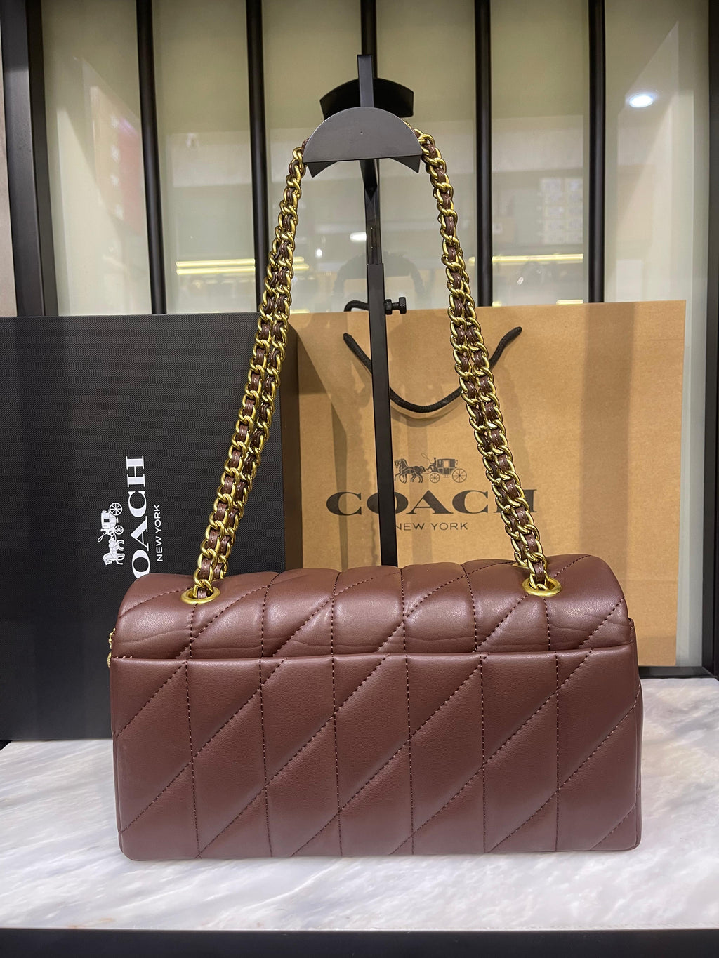 COACH Tabby 26 Pillow Quilted Shoulder Bag
