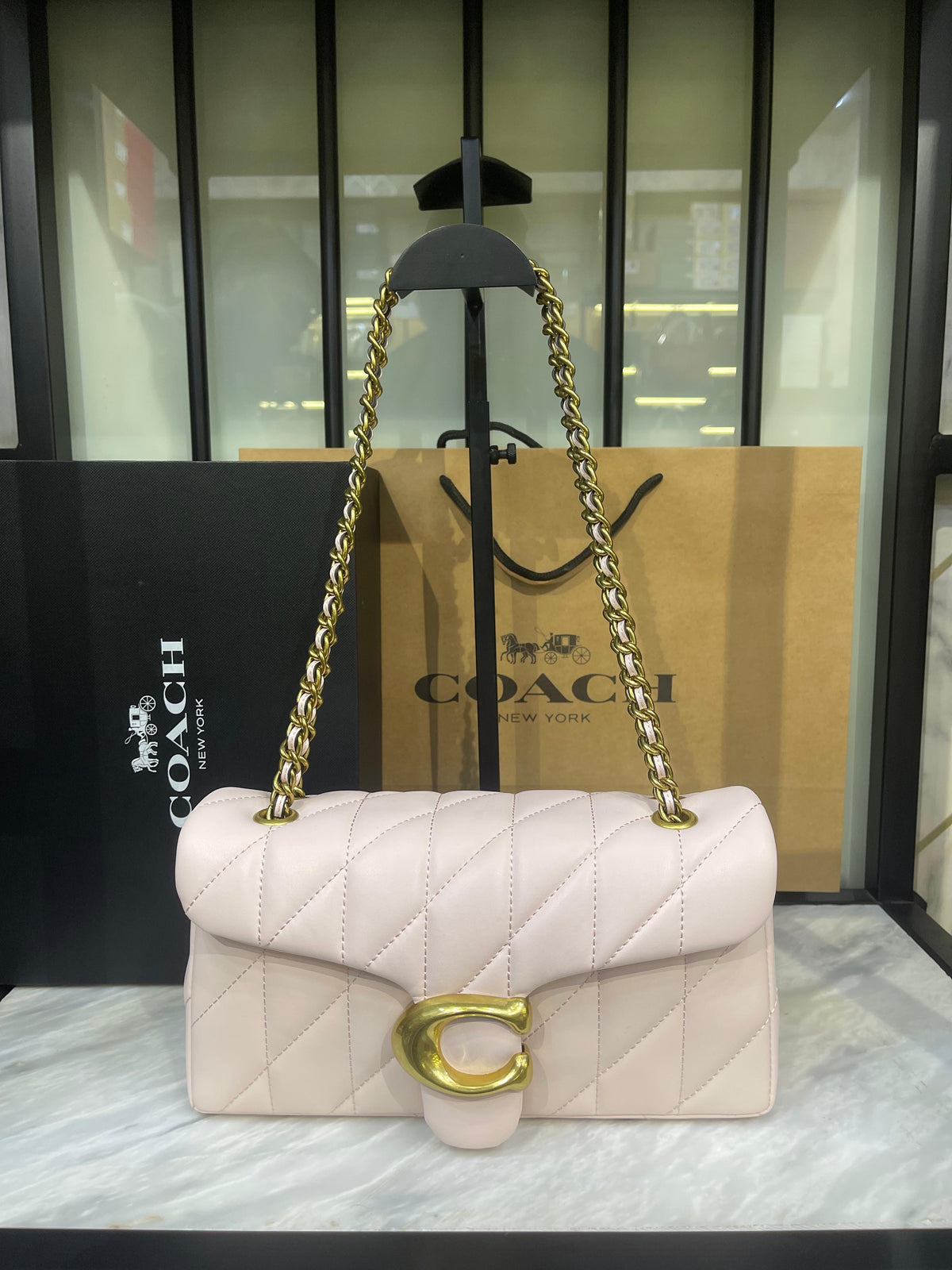 COACH Tabby 26 Pillow Quilted Shoulder Bag