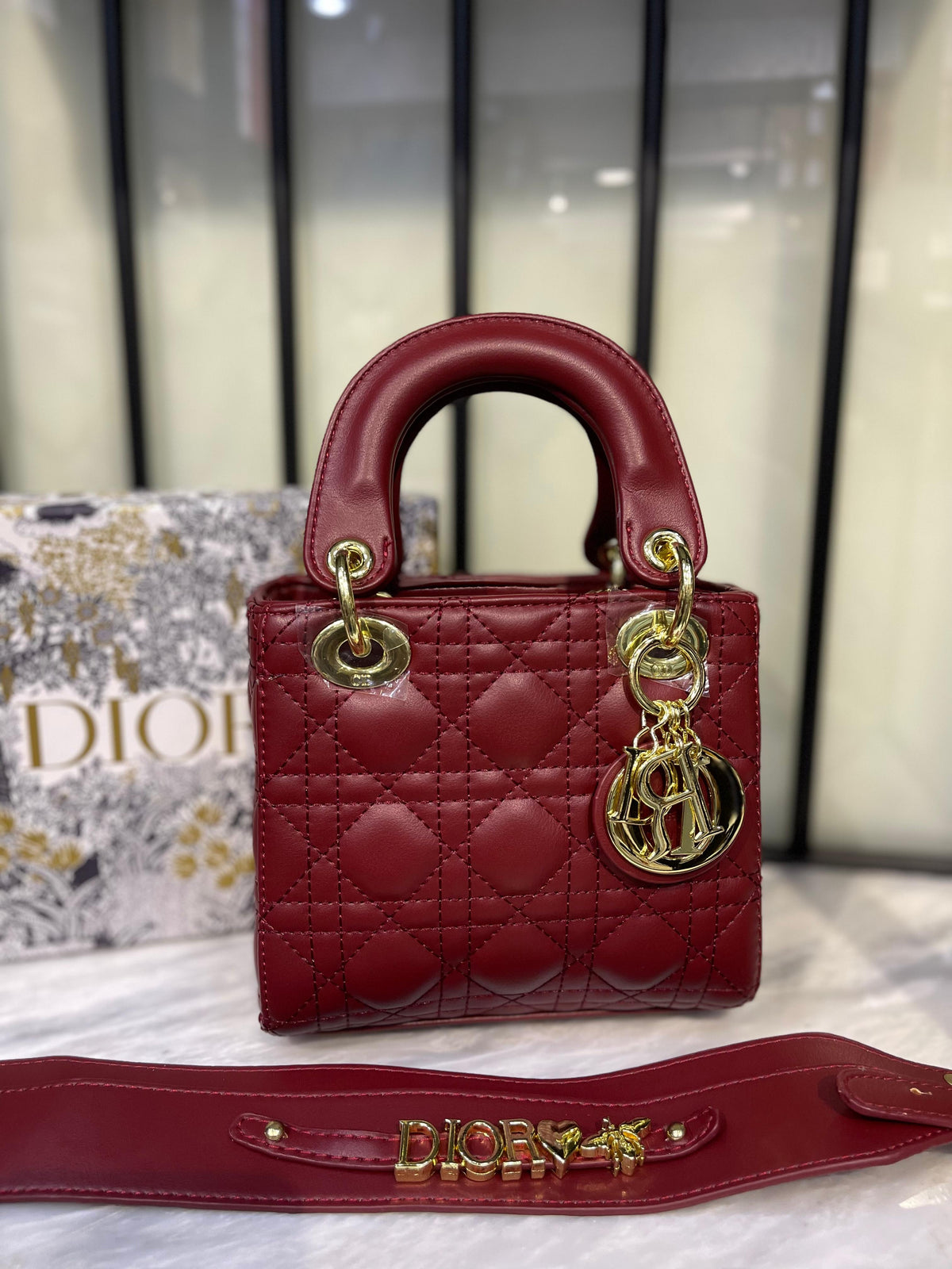 Christian Dior Lady Dior Mini Handbag