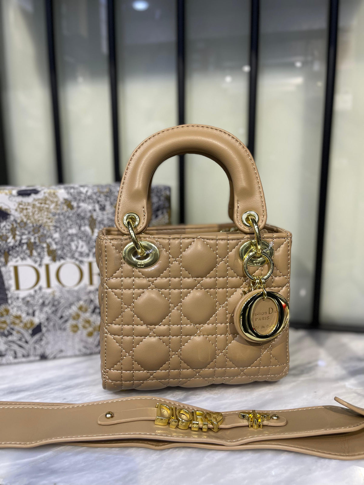 Christian Dior Lady Dior Mini Handbag