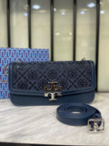 Tory Burch Small Eleanor Rectangular Bag – Crystal Monogram Chic