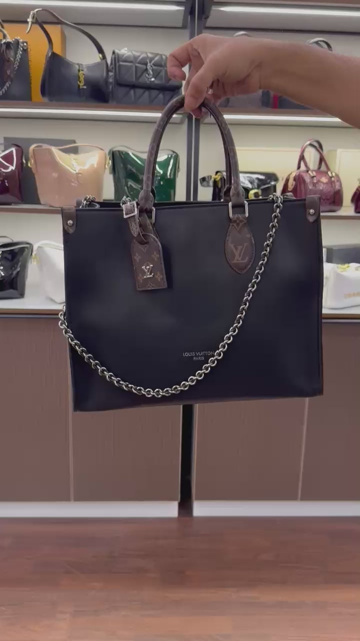 Louis Vuitton OnTheGo GM – Bicolour Monogram Empreinte Leather Tote