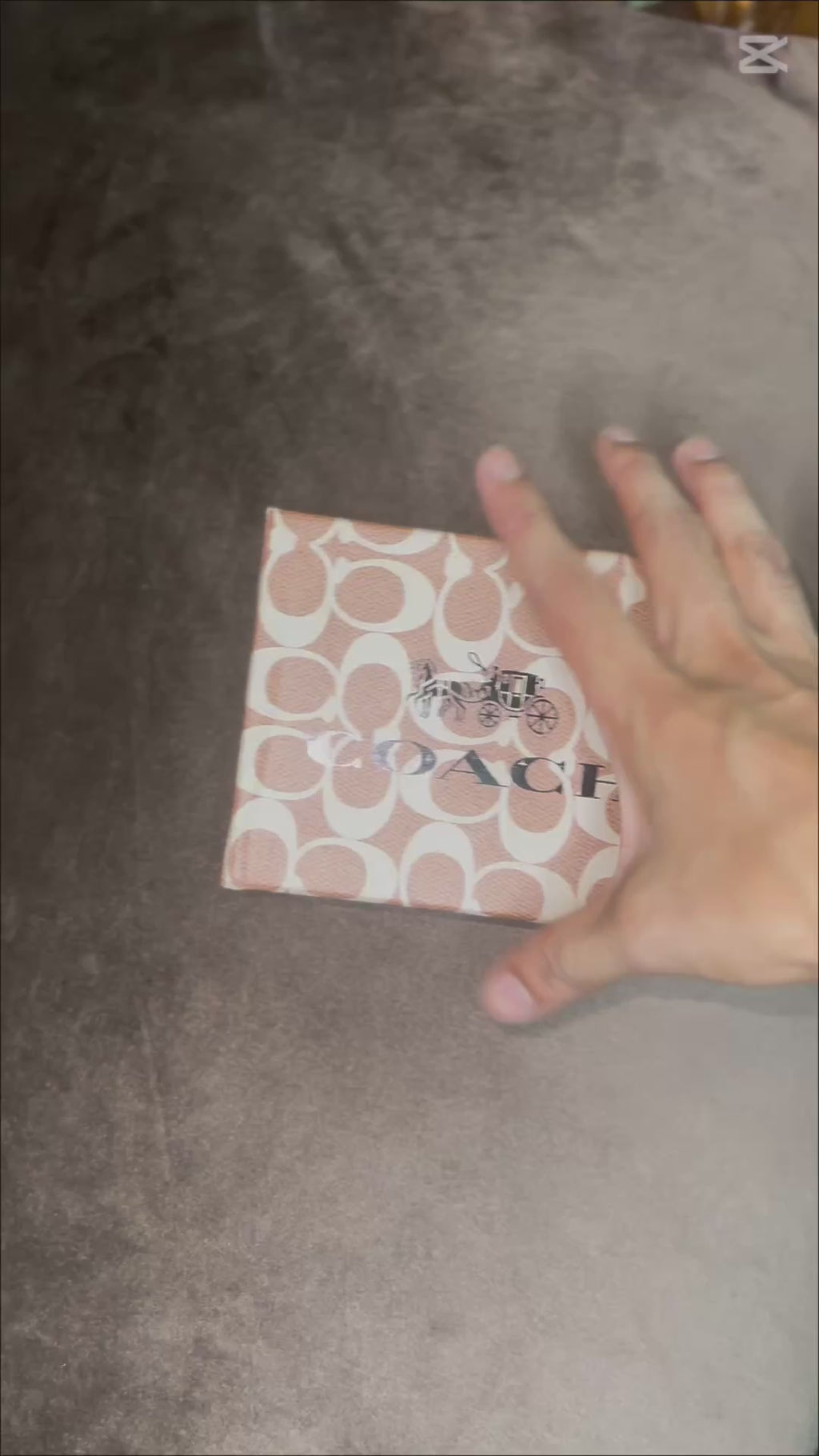 Coach Signature Canvas Wallet