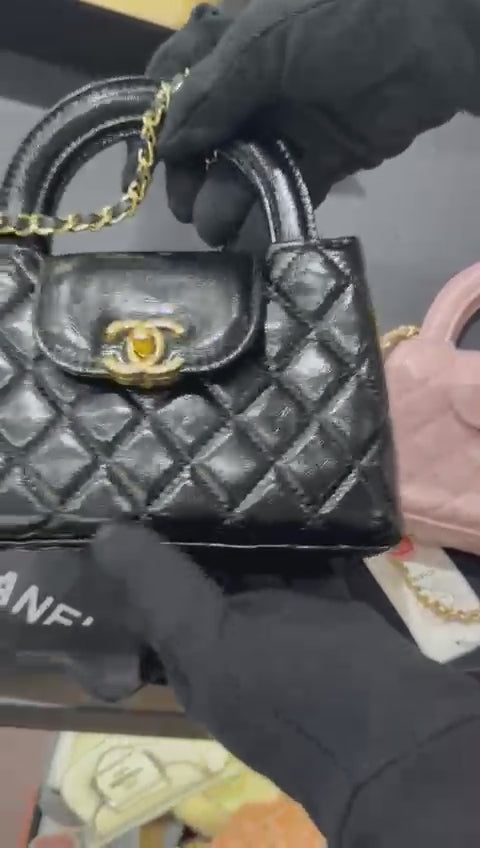 Chanel Nano Kelly Bag – Aged Calfskin Finish